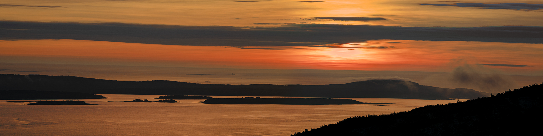 Sunrise in Acadia National Park